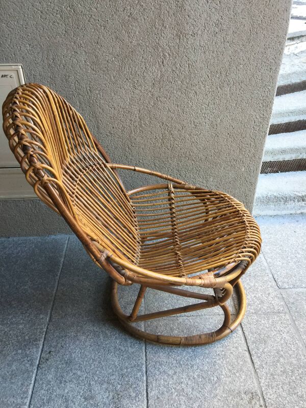 fauteuil en rotin
