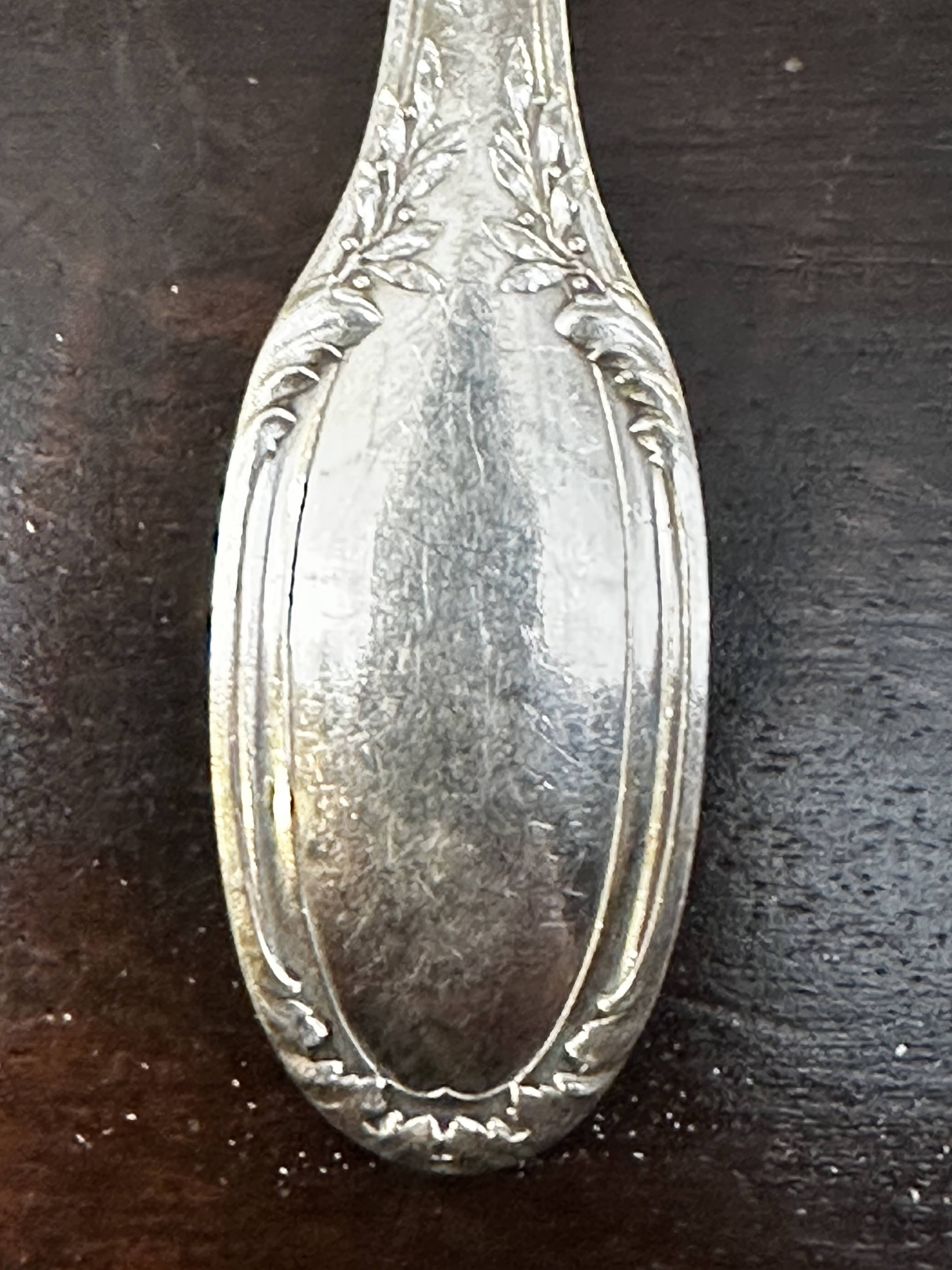 Silver Fish Serving Cutlery - Minerva Hallmarks - Art Nouveau