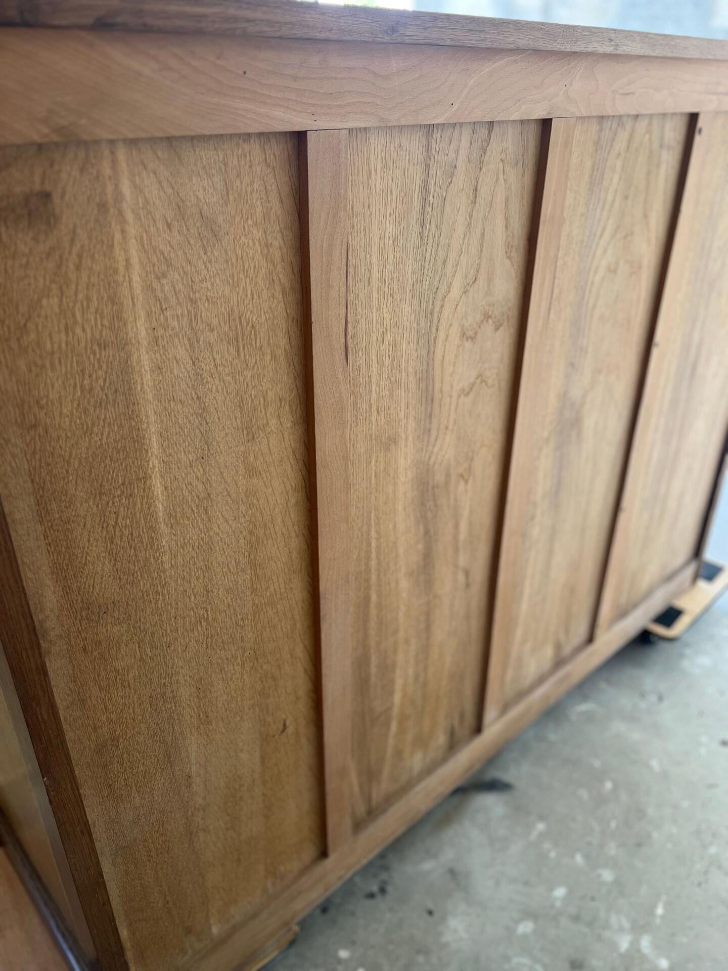 Workbench with plans