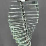 Pair of lamps, massive crystal