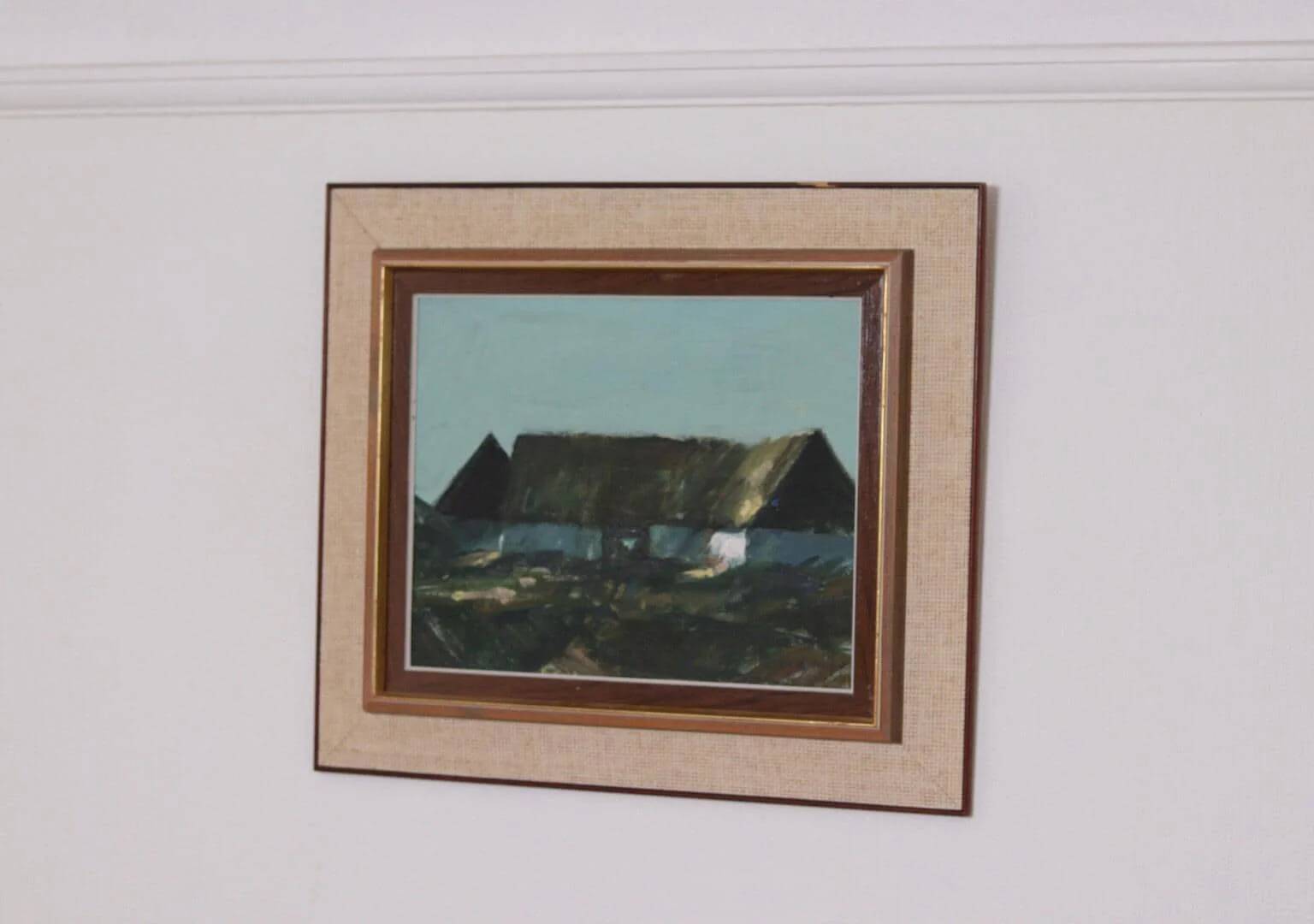 House on landscape by Bengt Hillgrund