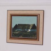 Maison sur paysage par Bengt Hillgrund