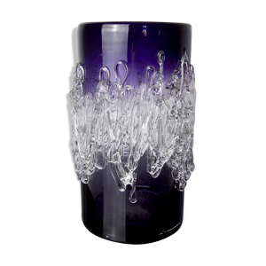 Vase seguso violet en