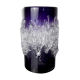 Purple seguso vase in murano glass, Italy, 1960