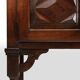 Antique 16th century Spanish carved cabinet in oak.
