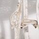 Art Nouveau garden table and chairs set (circa 1950). 5-piece set