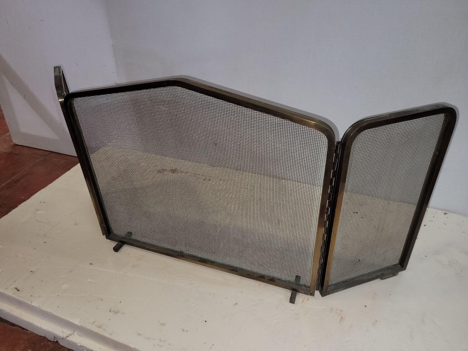 Brass chimney firewall