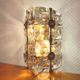 Pair of crystal wall lights in the Sciolari style.
