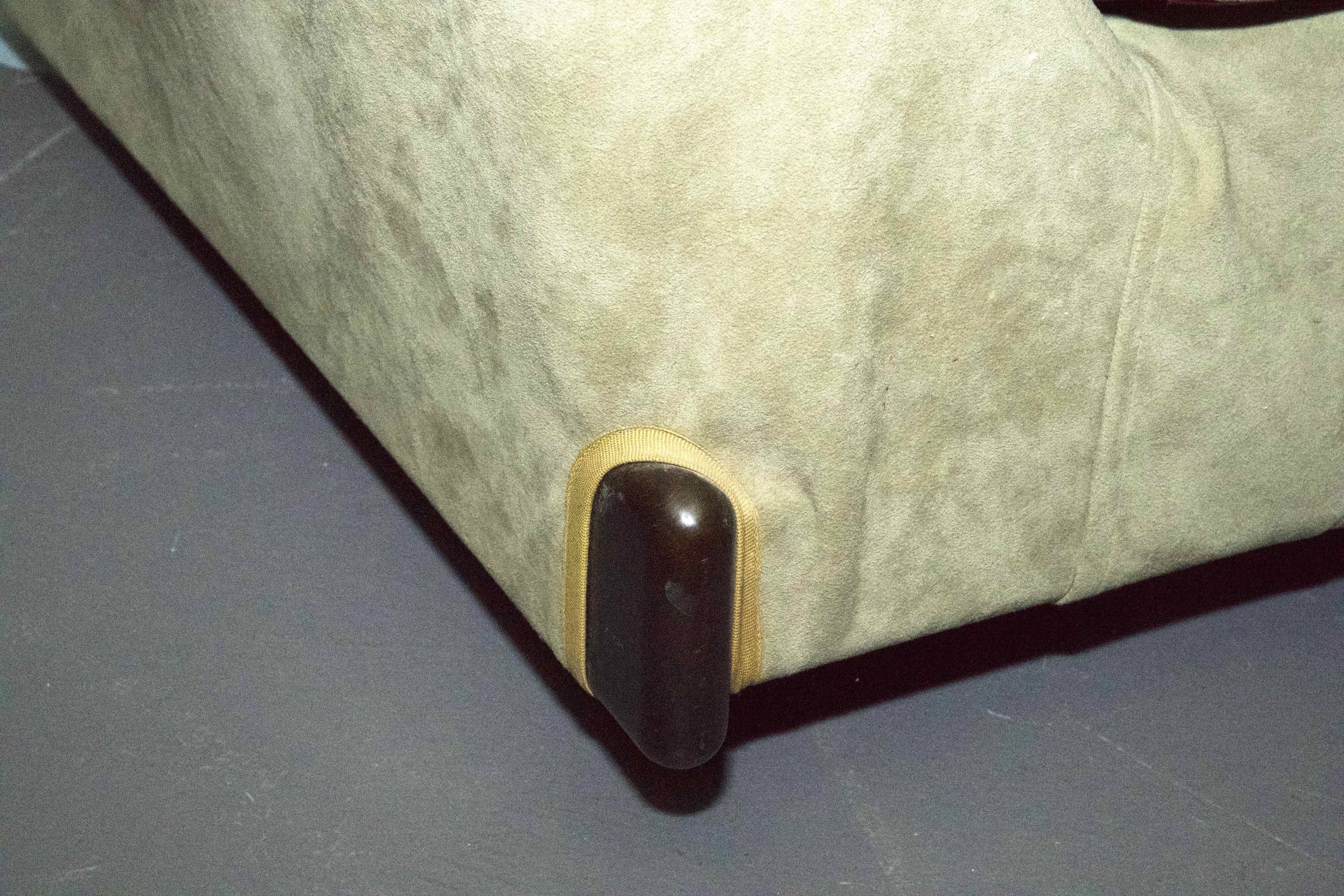 Italian love seat, model Violoncello, designed by Piero De Martini for Cassina, Italy, 1970s.