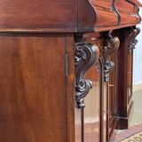 Victorian enfilade from the 19th century in mahogany
