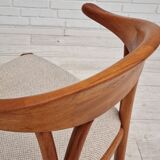 1960s, Danish design, armchair, teak wood, wool, original very good condition