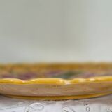 Round slip dish, Sarreguemines earthenware