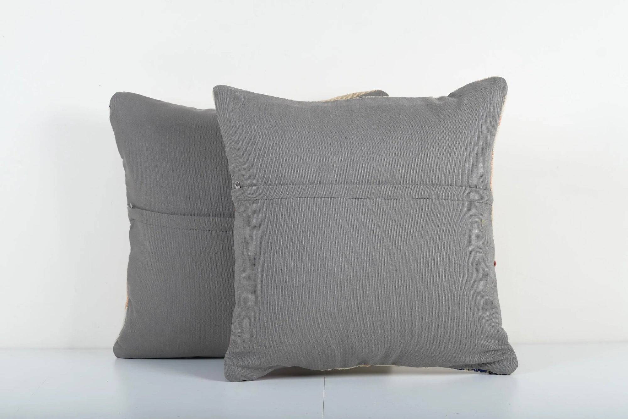 Lot de 2 housses de coussin turque vintage 51x51 cm
