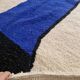 Beni Ouraine rug in natural wool, size 140 x 260 cm