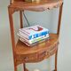 Étagère toilette anglaise Beacon Hill début XXème acajou