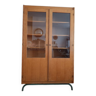 Old schoolgirl display cabinet