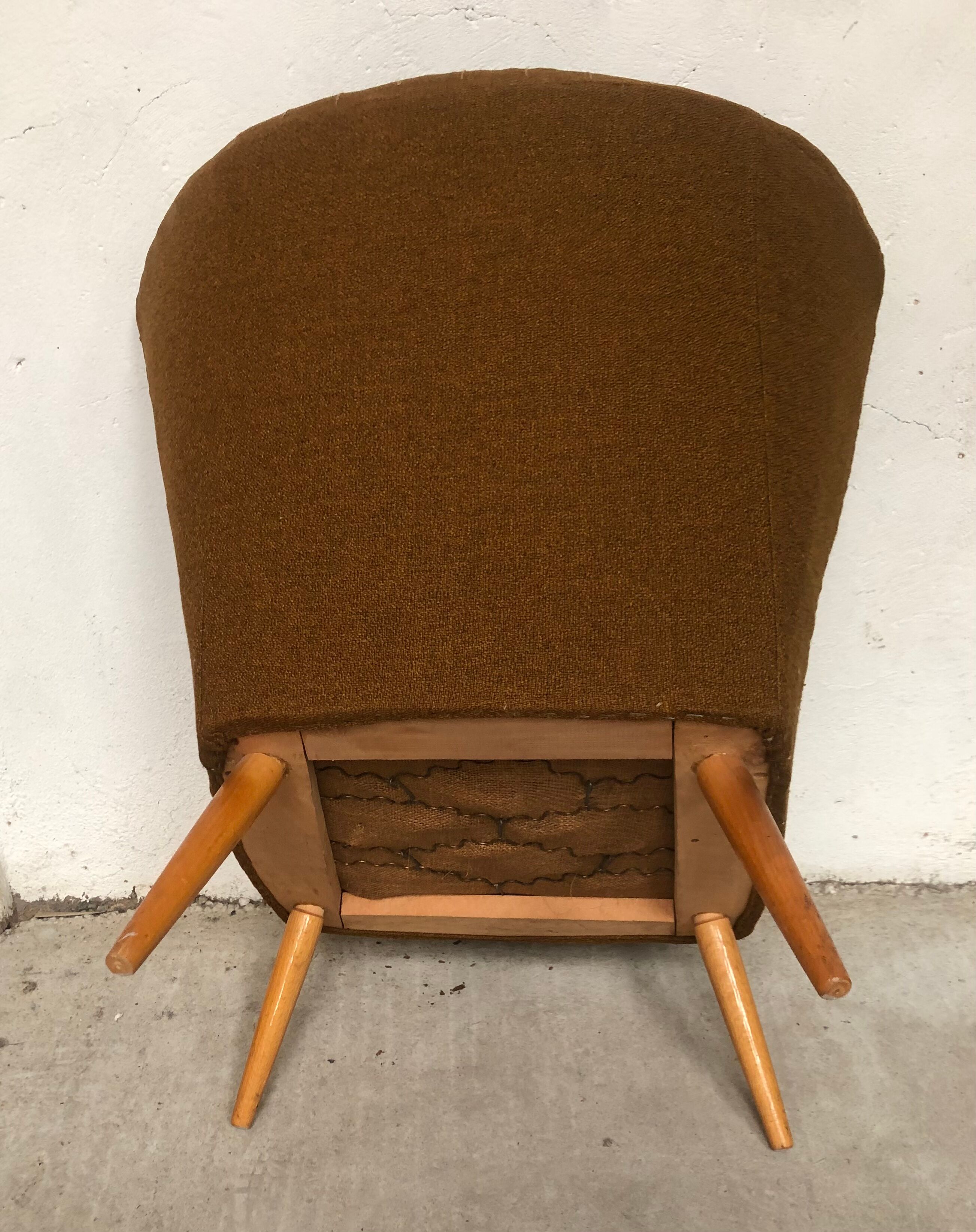 Vintage cocktail armchair 60s