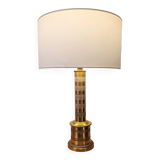 Brass column lamp