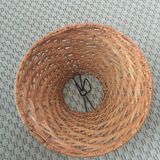 Rattan lampshade