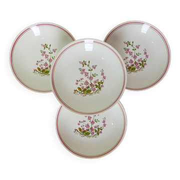 4 assiettes creuses du Moulin des Loups Orchies 210422