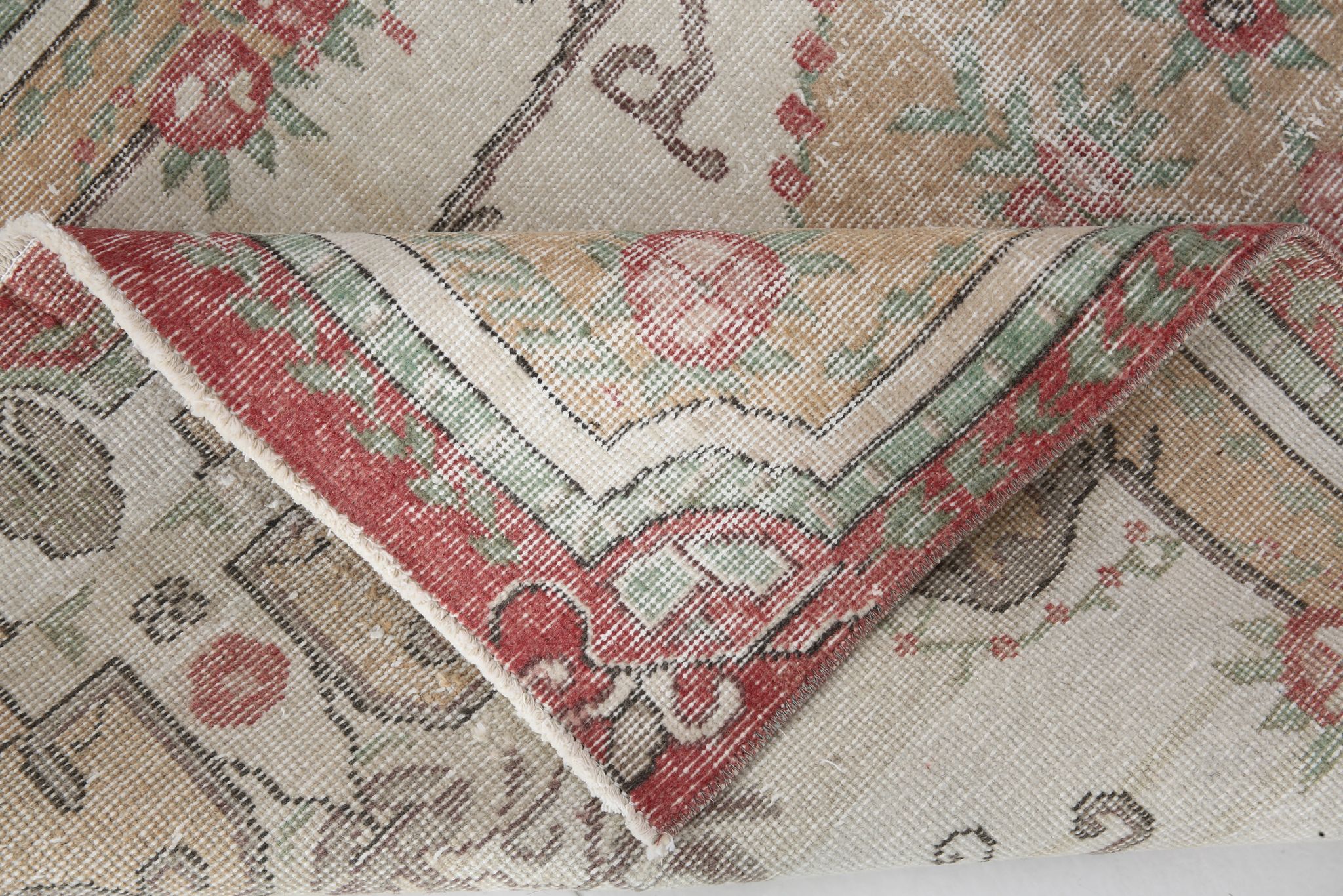 Tapis turc beige, 204x106cm