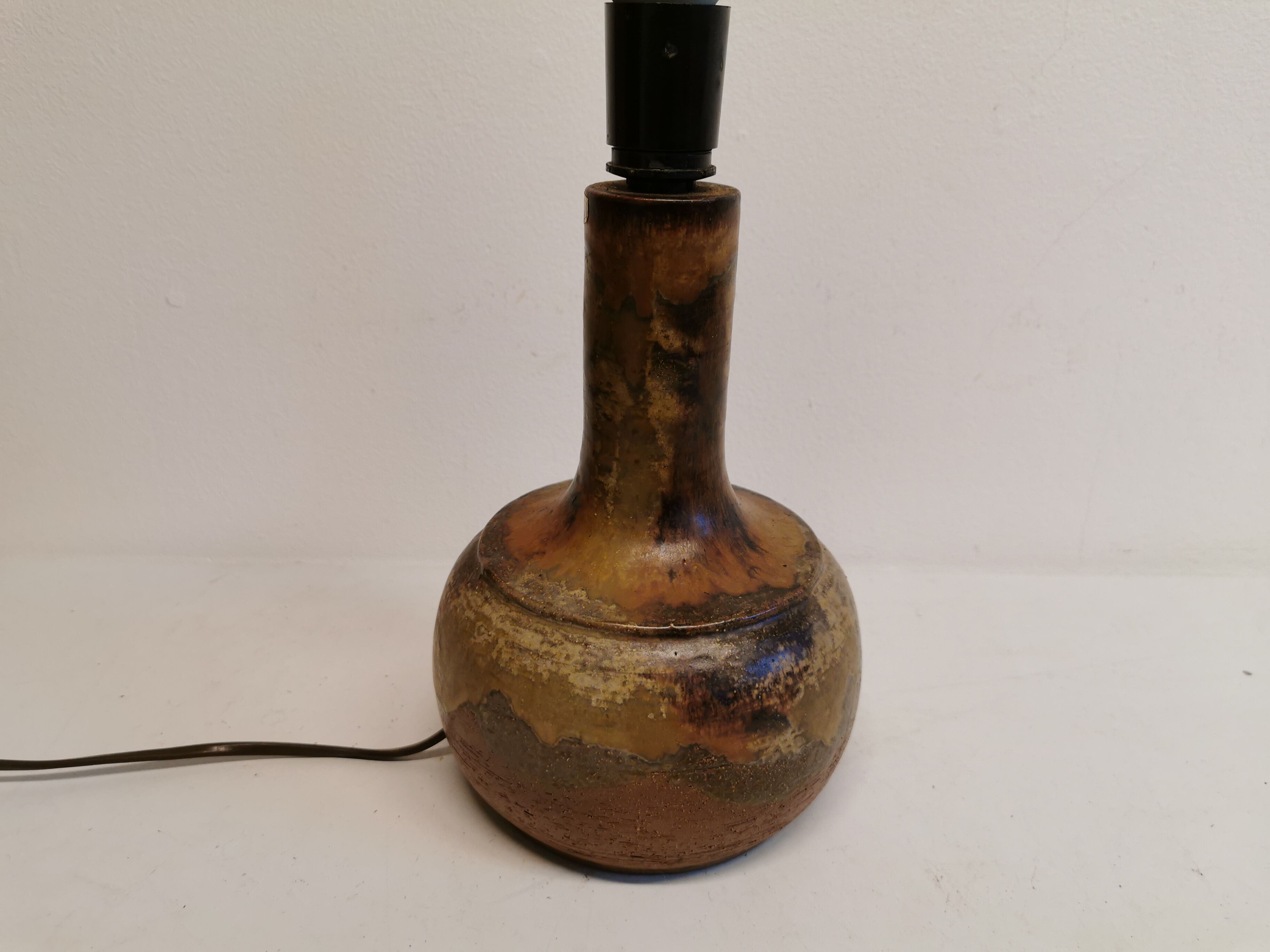 Ceramic table lamp from Danish Axella, 1960