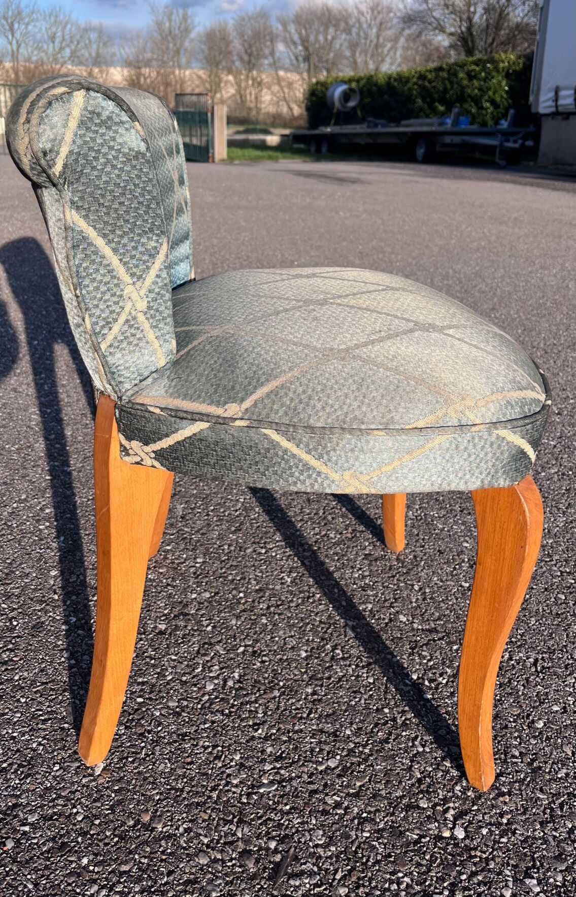 Dressing table chair 1950
