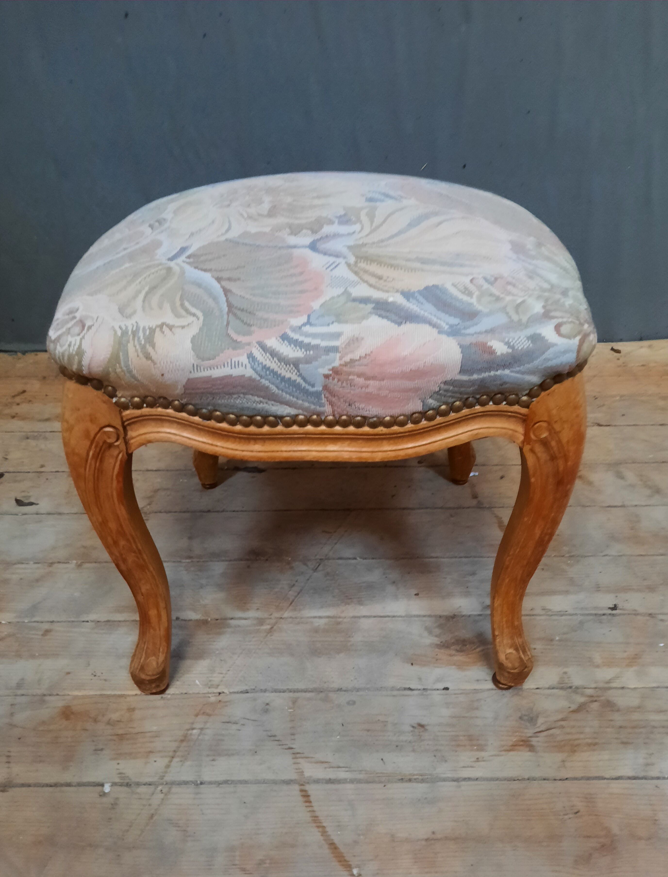 Louis XV style ottoman