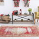 3x6 red and beige turkish rug