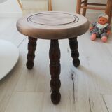 Vintage tripod stool