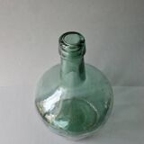 Dame-Jeanne en verre vert vintage