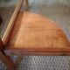 Art Nouveau-style flat desk in marquetry