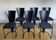 Ensemble de 6 chaises noires Zino Memphis pour Harvink