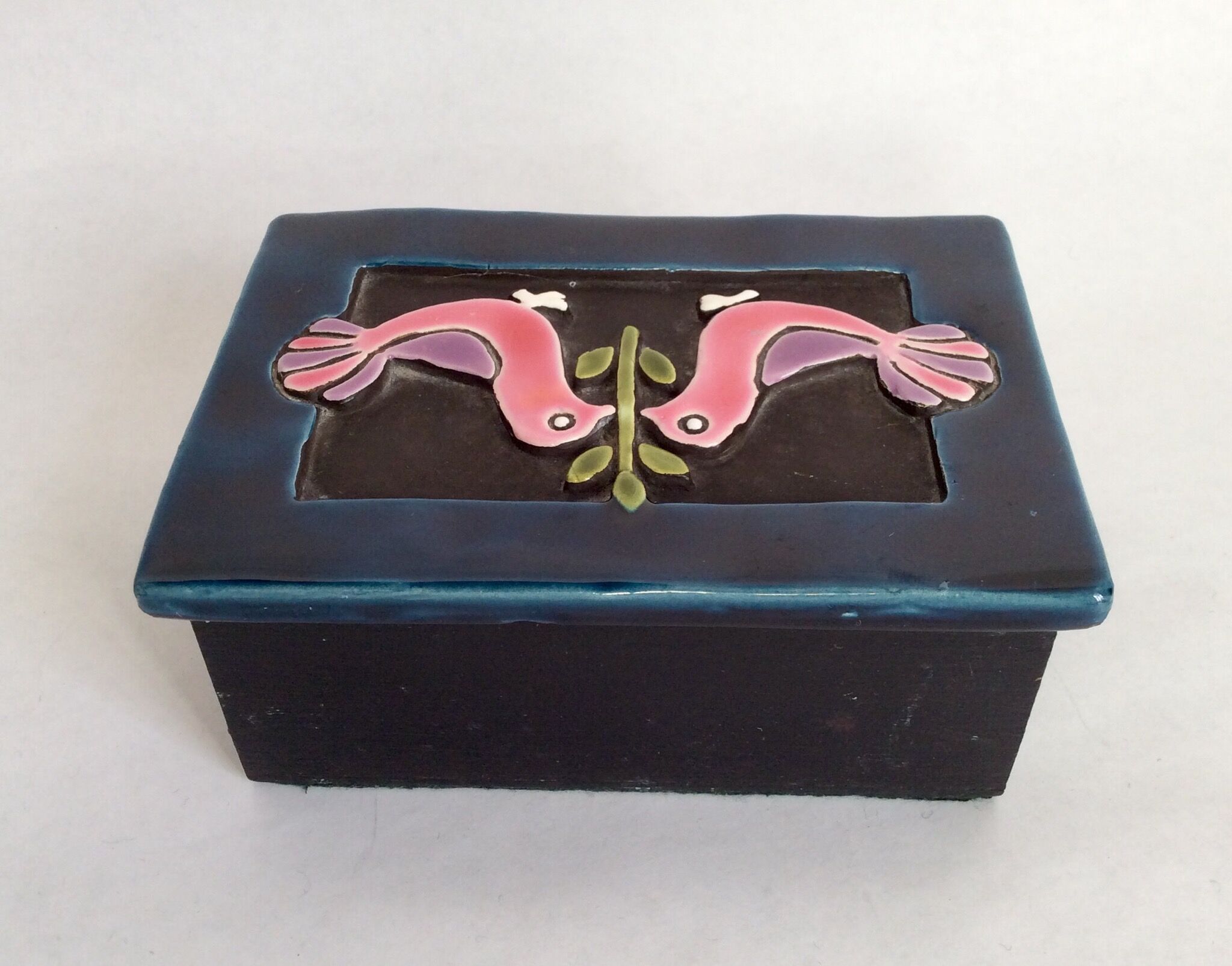 Ceramic box, 60s