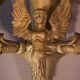 Pair of Wall Lamps with Angels