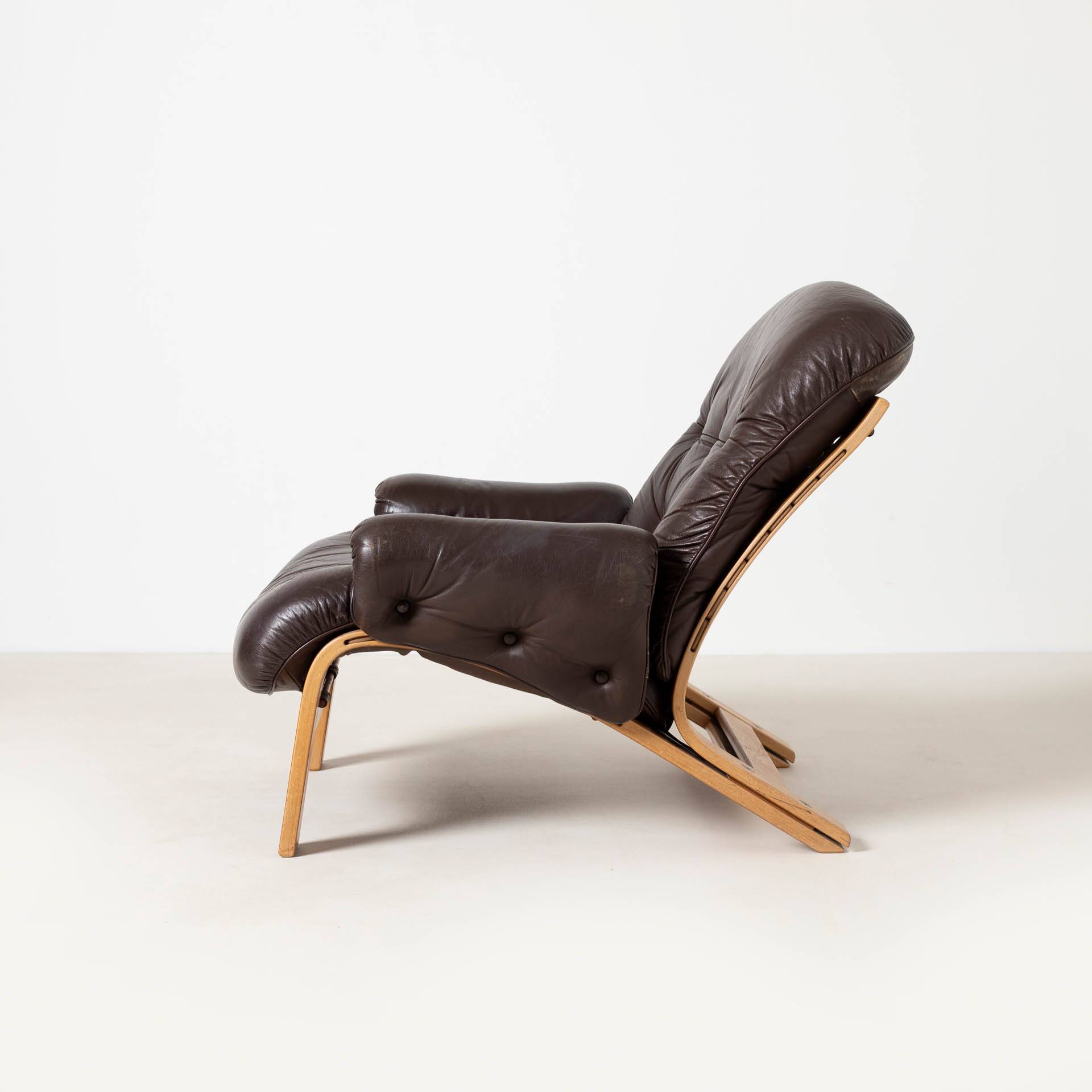 Ry Wing lounge chair designed by Elsa and Nordahl Solheim for RYBO Mobler