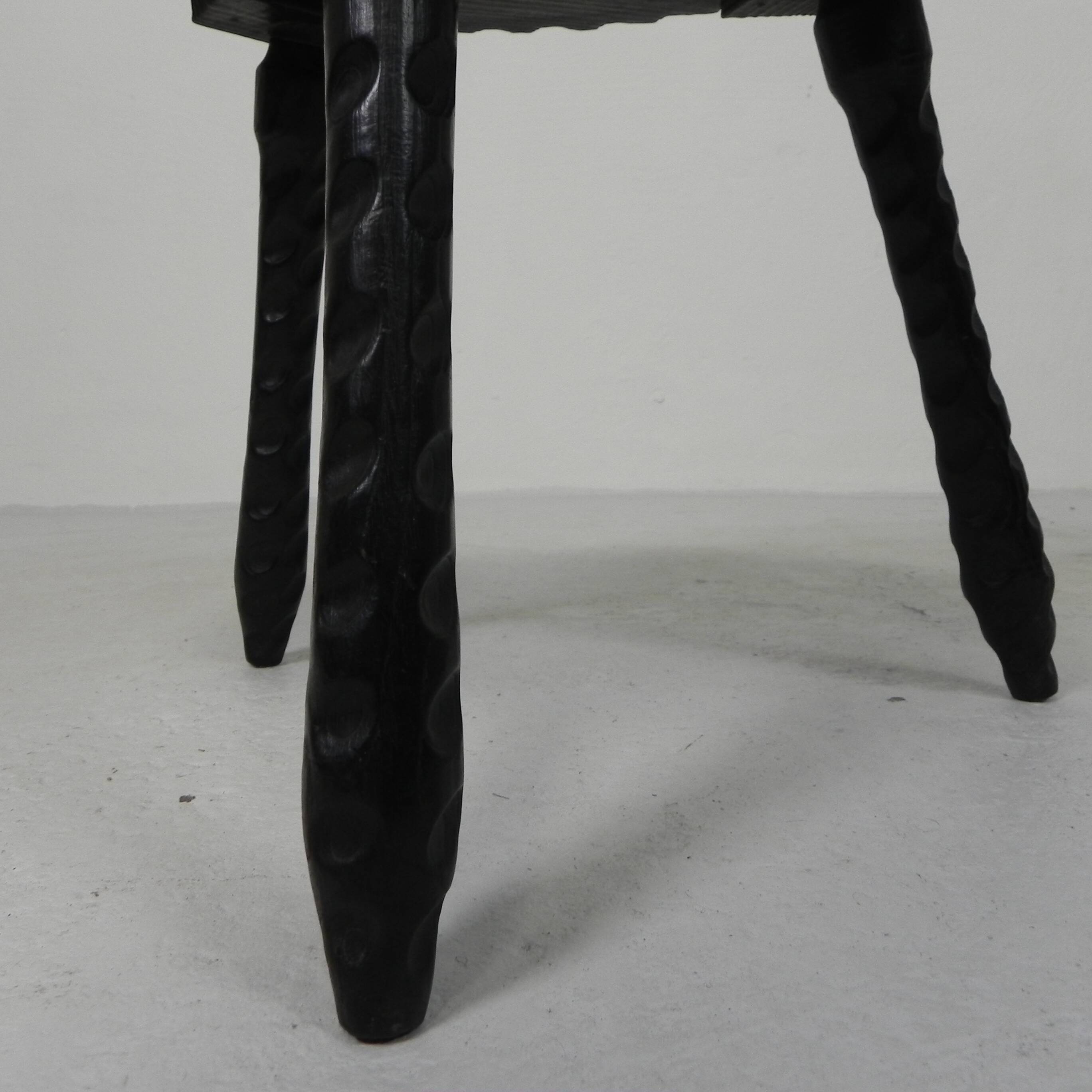Set of 2 Spanish Brutalist chairs and coffee table, 1960s