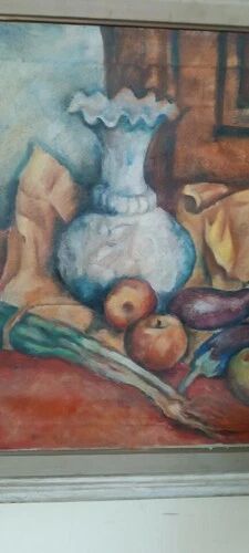Oil Painting on Canvas 1945 Still Life GIORGIO CASINI (1908-1984)