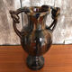 baluster vase jérôme massier de vallauris glazed terracotta