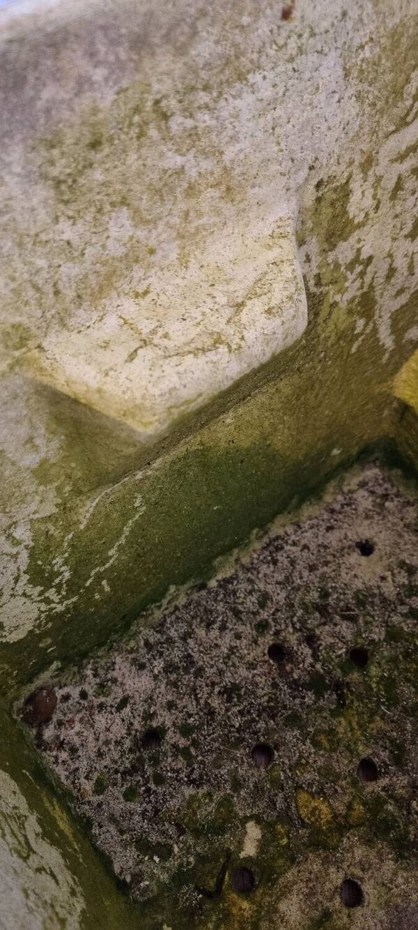 Pot en fibrociment