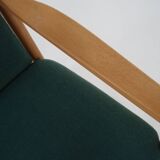 Beech armchair, Danish design, 1970s, designer: Erik Ole Jørgensen, manufac