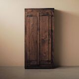 Antique mountain wardrobe in solid oak – 19th century