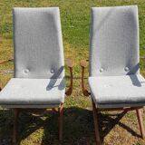 Pair of armchair "relax" Triconfort 60s