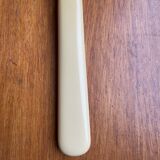 Old silver metal crumb tray