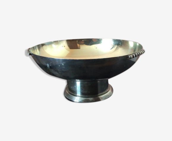 Coupe à fruit en argent et vermeil