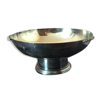 Coupe à fruit en argent et vermeil