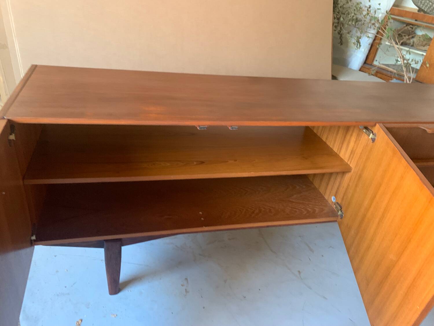 Vintage Scandinavian teak sideboard
