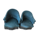 Pair of petrol blue toads