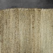 Tapis indien en jute tissé à plat, années 1970