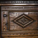 Charles II Oak Plaque, 1684, Set of 3